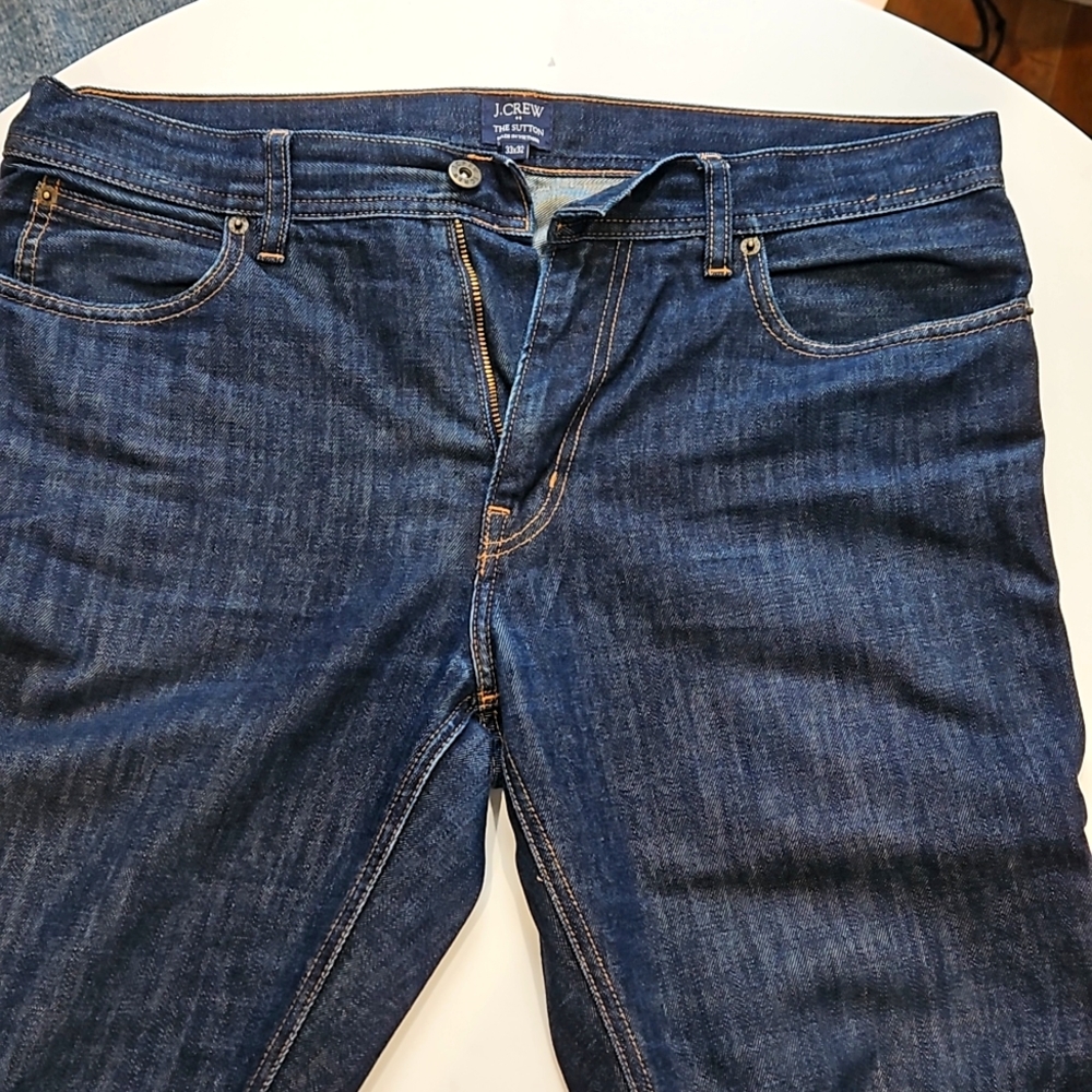 Gently Used Dark Wash J. Crew Sutton jeans